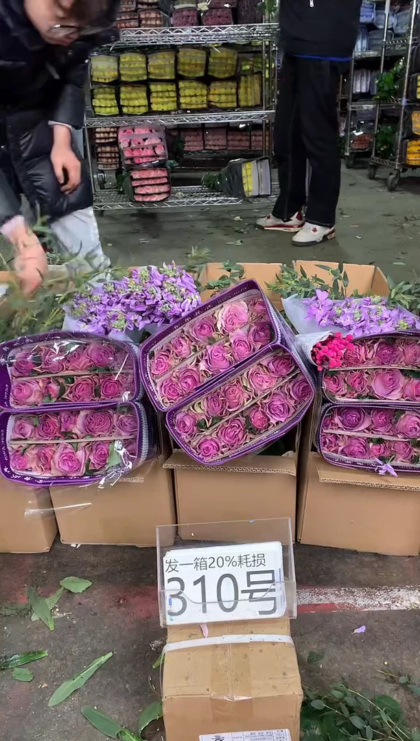 310号♥中通含20%耗损发一箱鲜花
