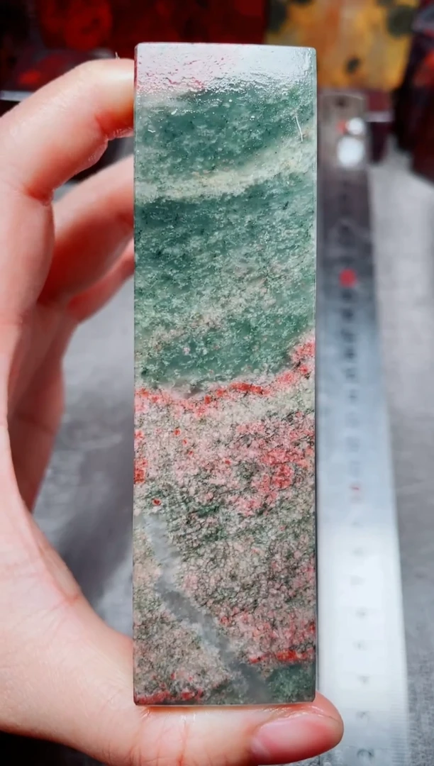 桂林鸡血玉素章3.0左右21