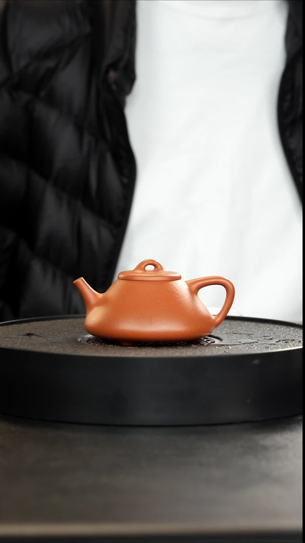 茶壶紫砂野山红泥子冶大漏