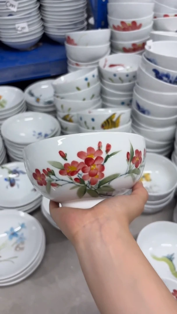 瓷片景德镇高温釉中彩-小罗汉