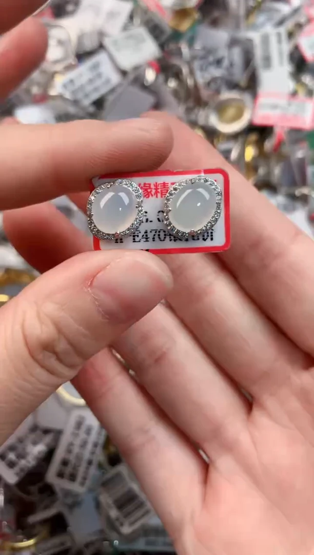 银S925镶嵌戒指翡翠4444----2