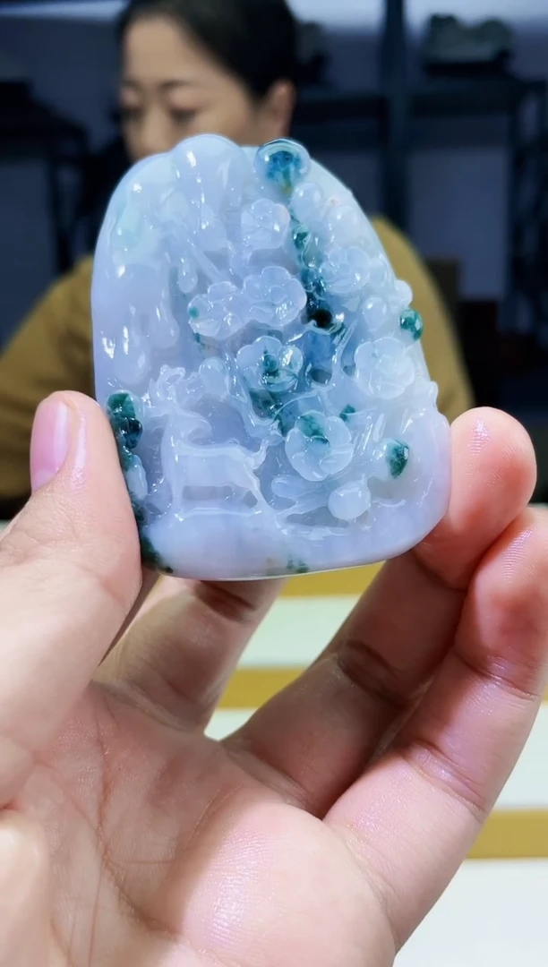 定制翡翠未镶嵌毛货06060189