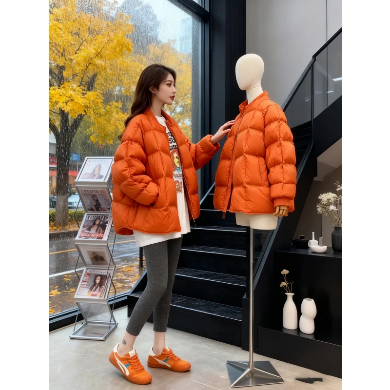 2025新款今年流行独特漂亮巨好看的韩系高级小个子棉服外套女冬季