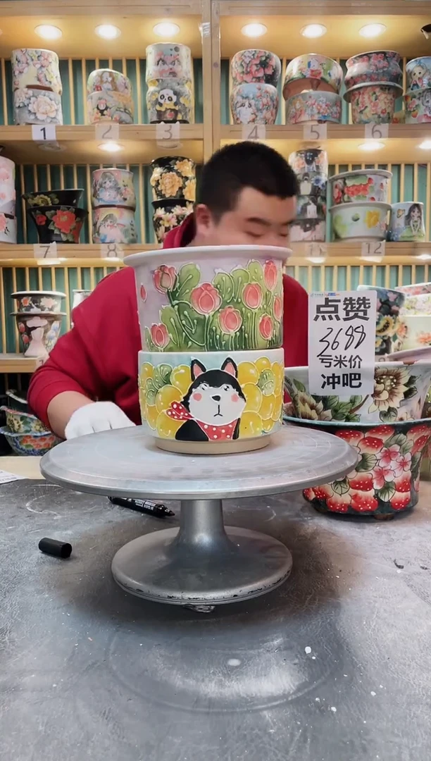 瓶手工制作默认微瑕1205-034瑕疵