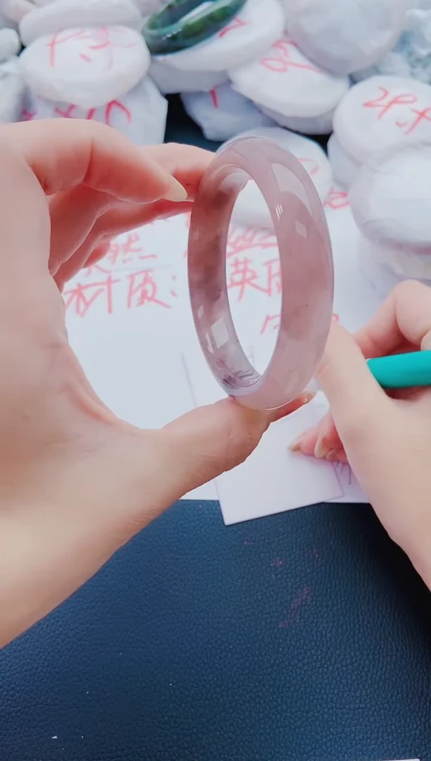 未镶嵌手镯石英质玉K179-56-57