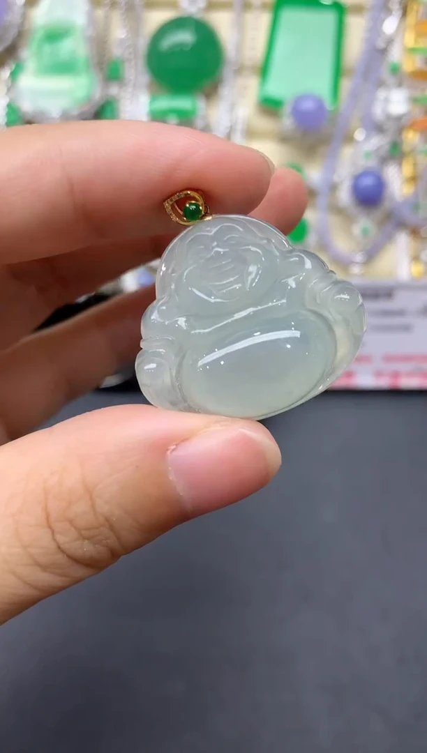 翡翠未镶嵌颈饰230-中国好珍宝