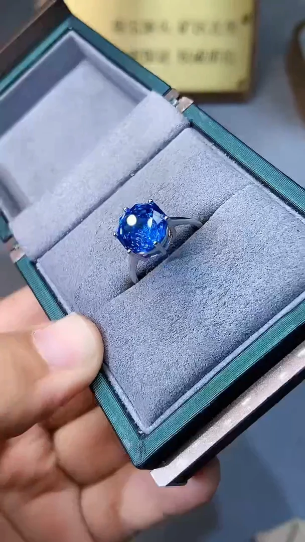 【闪购商品】托帕石戒指银S925镶嵌354