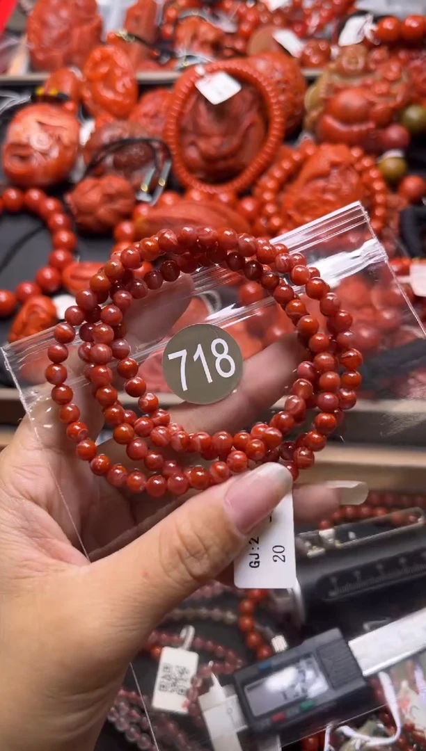 南红玛瑙未镶嵌珠宝奇石718-5+