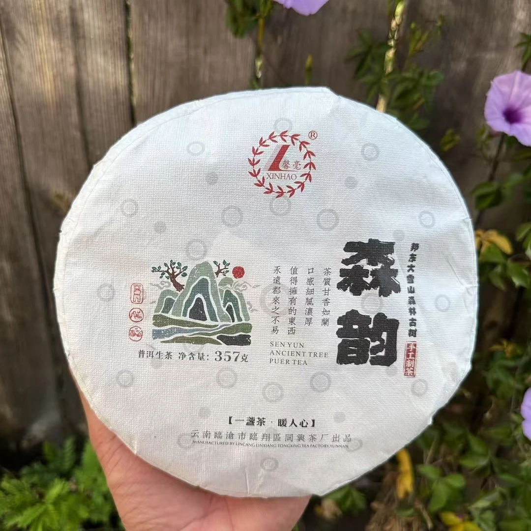 【易成号】同兴/2021年头春/邦东大雪山森林古树/普洱生茶/357g饼