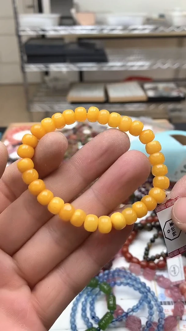 【闪购商品】蜜蜡手链未镶嵌手链107