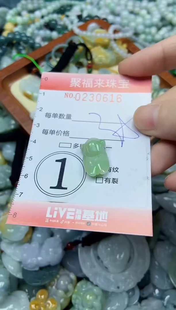 颈饰未镶嵌翡翠闪购0230616