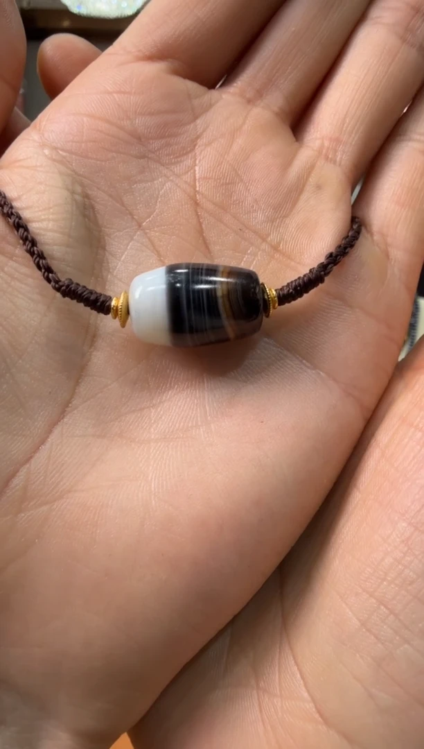 未镶嵌手链玛瑙/玉髓陳**官缠丝玛瑙