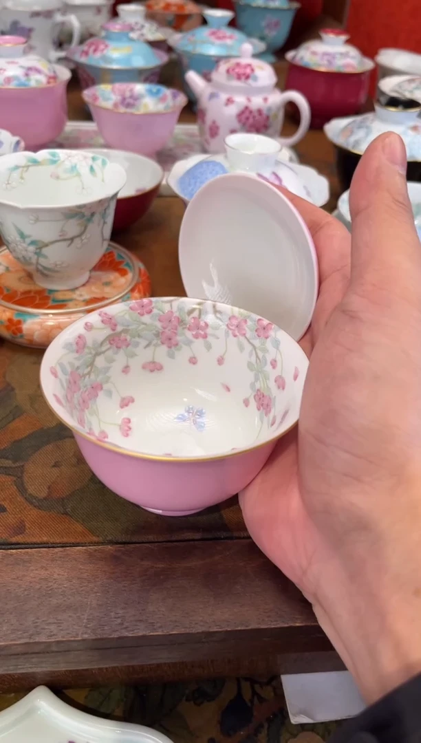 景德镇纯手绘陶瓷茶具