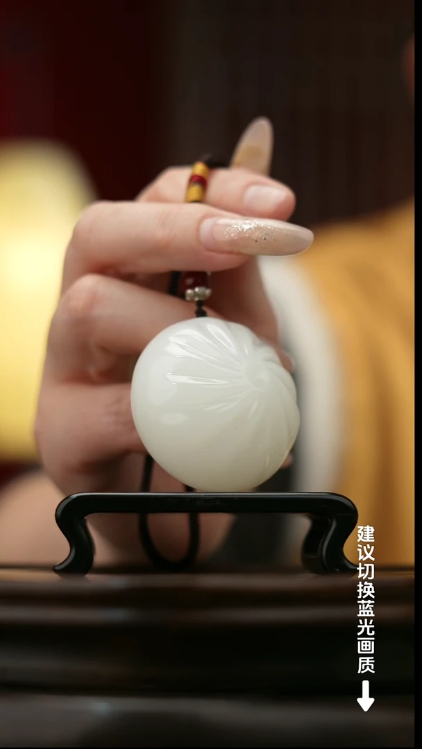 玉【小福包】天然玉石手把件