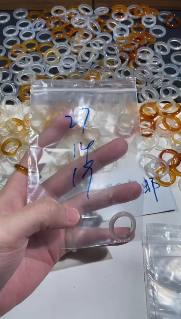 【闪购商品】玛瑙/玉髓戒指未镶嵌27