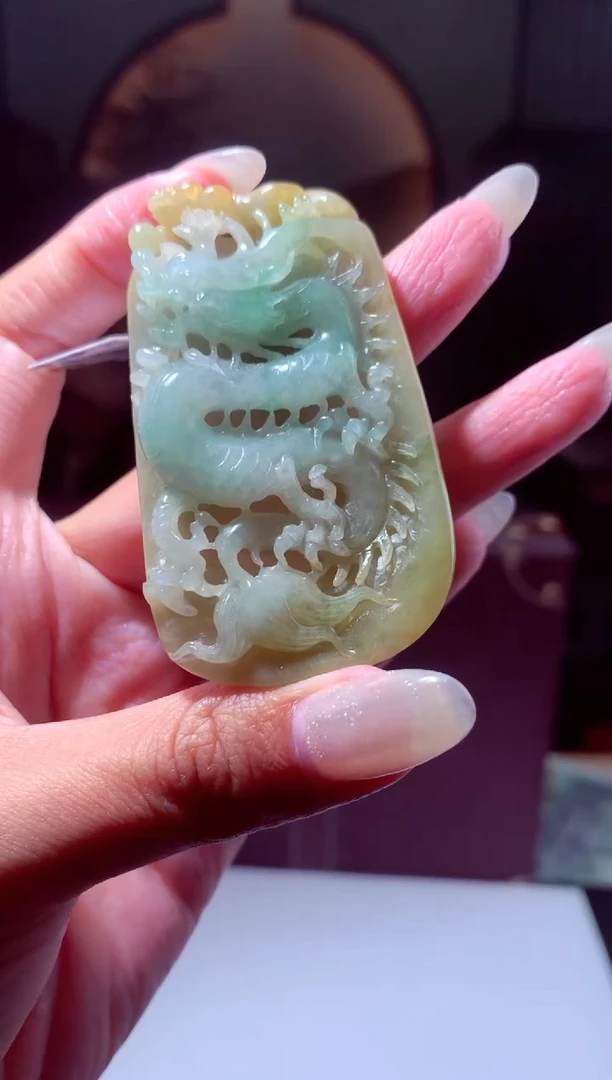 【闪购商品】定制翡翠未镶嵌挂件发货（拍一发一）