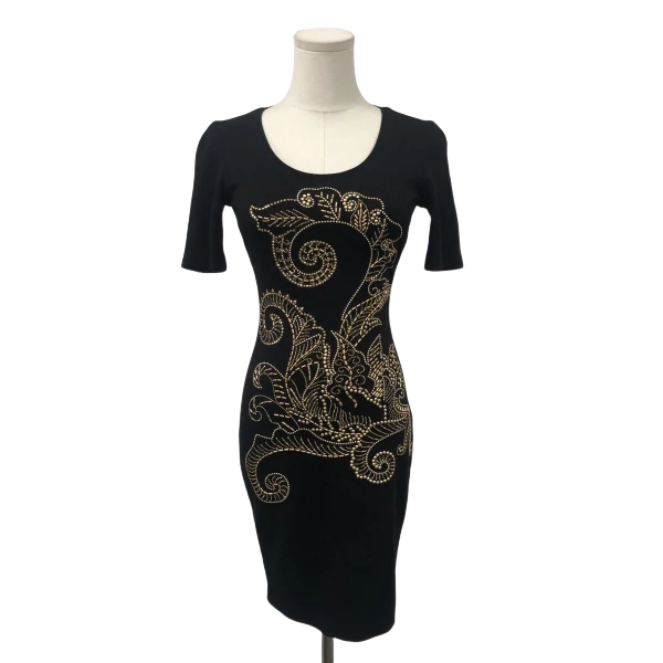 妃鱼/范思哲/粘胶纤维/连衣裙/95新/z七一一