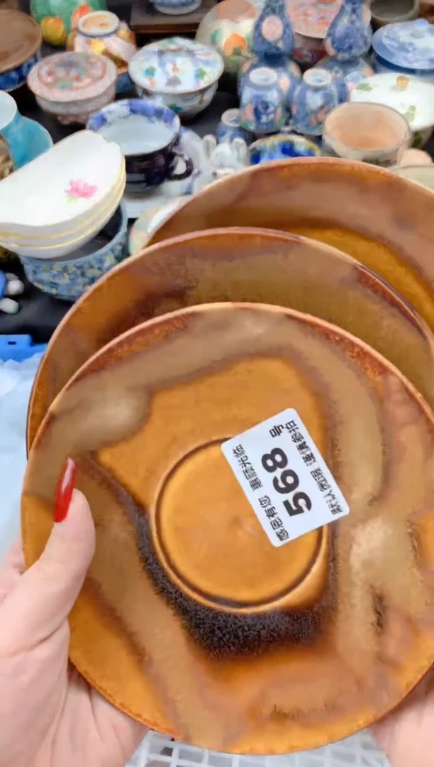 【闪购商品】瓷片5685号九姑娘工艺品瓷器