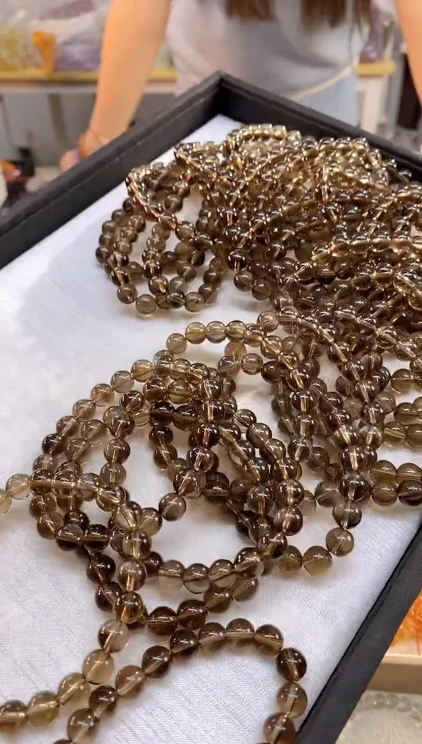 【闪购商品】水晶手串未镶嵌043/多样性发其一/卡8