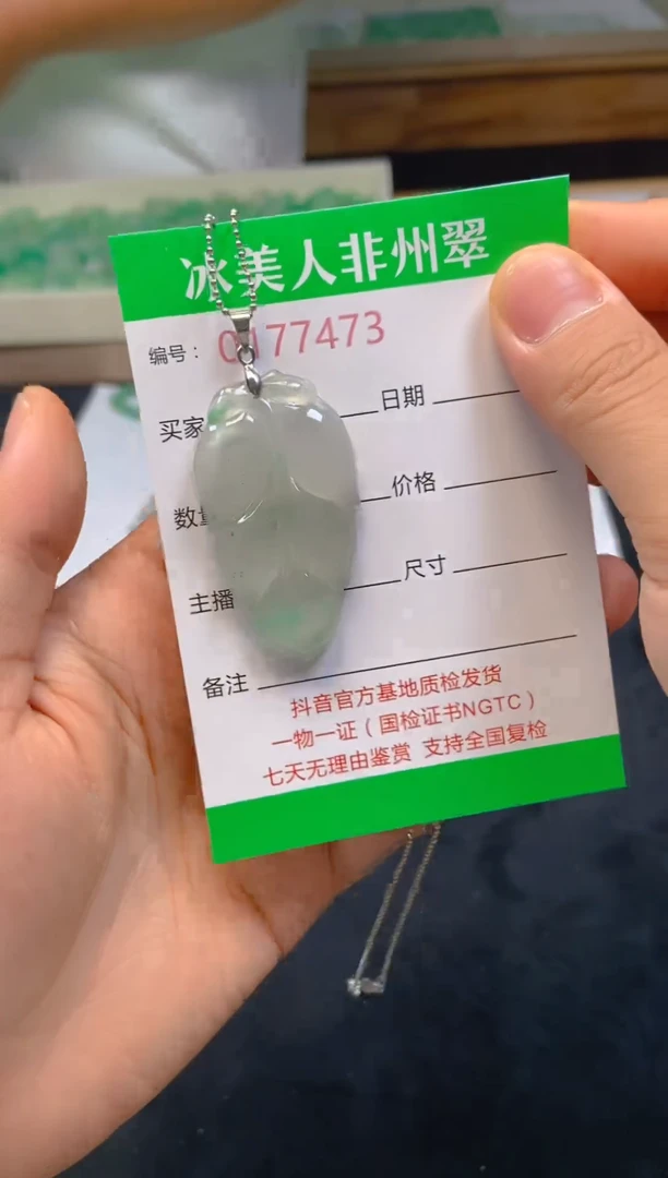 石英质玉未镶嵌颈饰473
