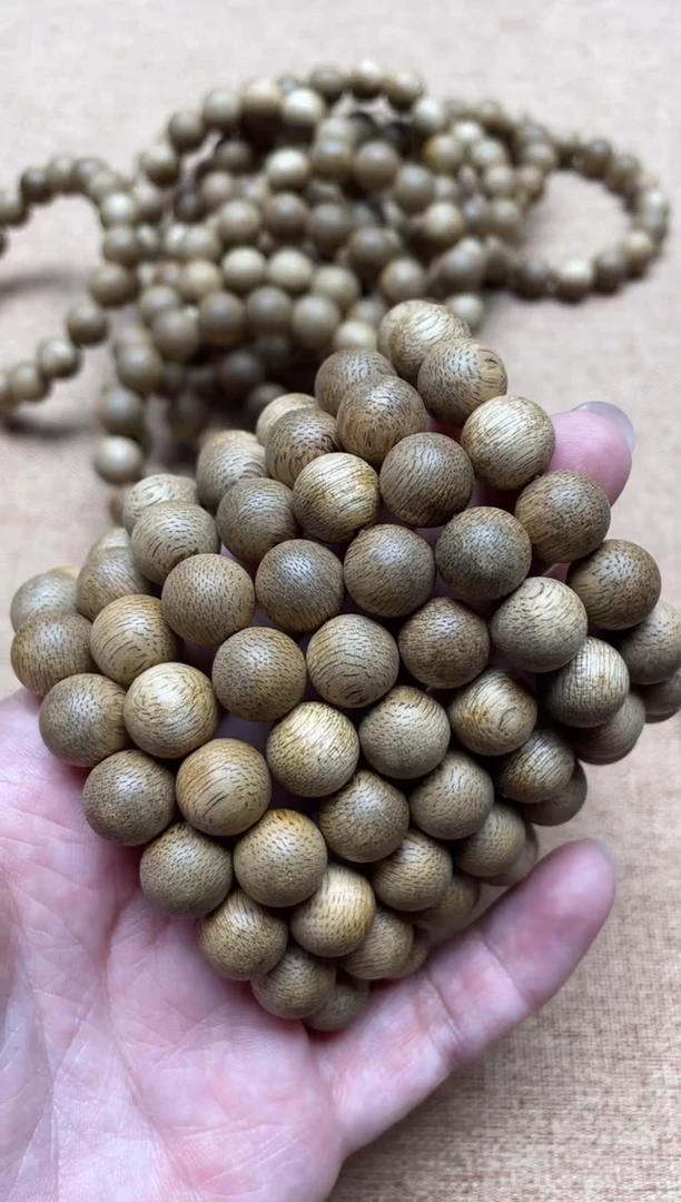 沉香手串菩萨棋1.1圆珠单圈多样性发其一