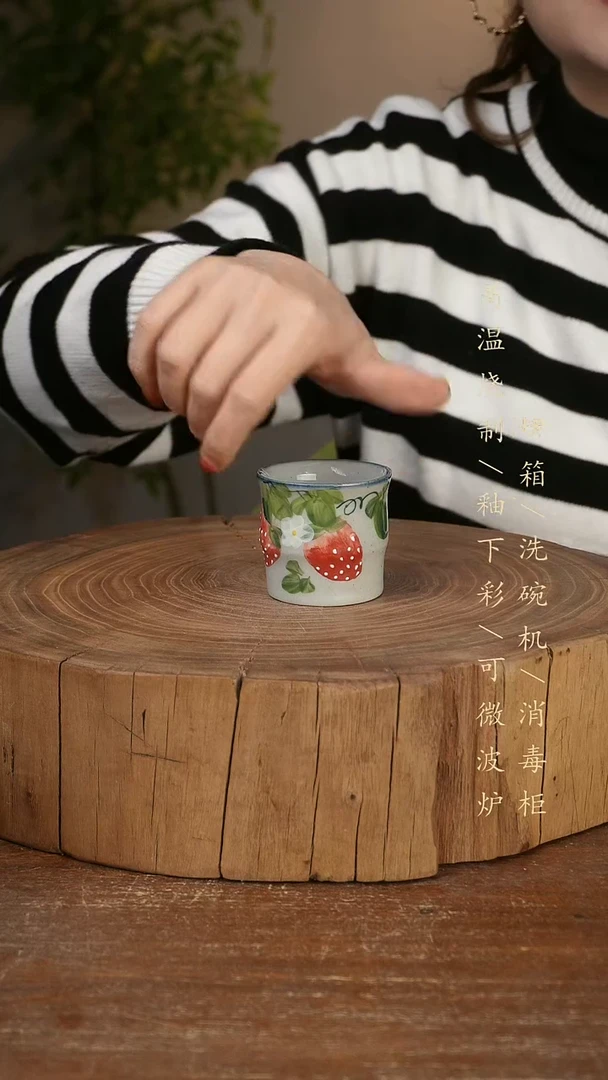 碗瓷景德镇手工手绘高温瓷釉下彩