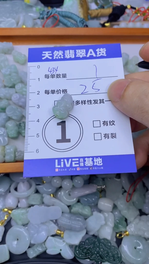 颈饰未镶嵌翡翠天然翡翠A货批量多样性发一件