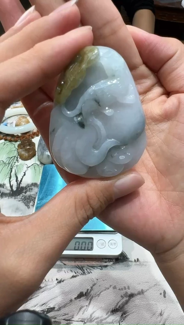 颈饰未镶嵌翡翠【瑞睿珠宝】翡翠鼠牌