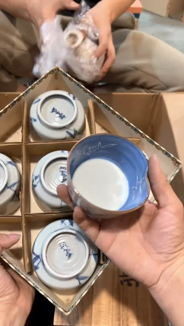 A1880中古瓷器 茶器周边/1盒