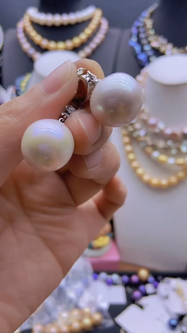 淡水珍珠未镶嵌颈饰1