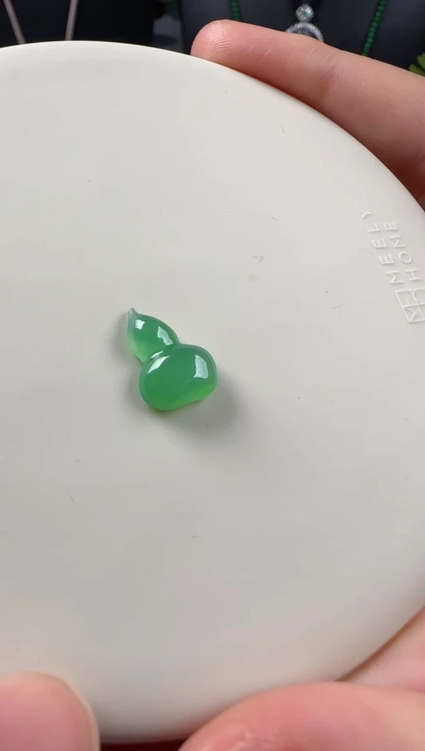 颈饰未镶嵌翡翠天然翡翠
