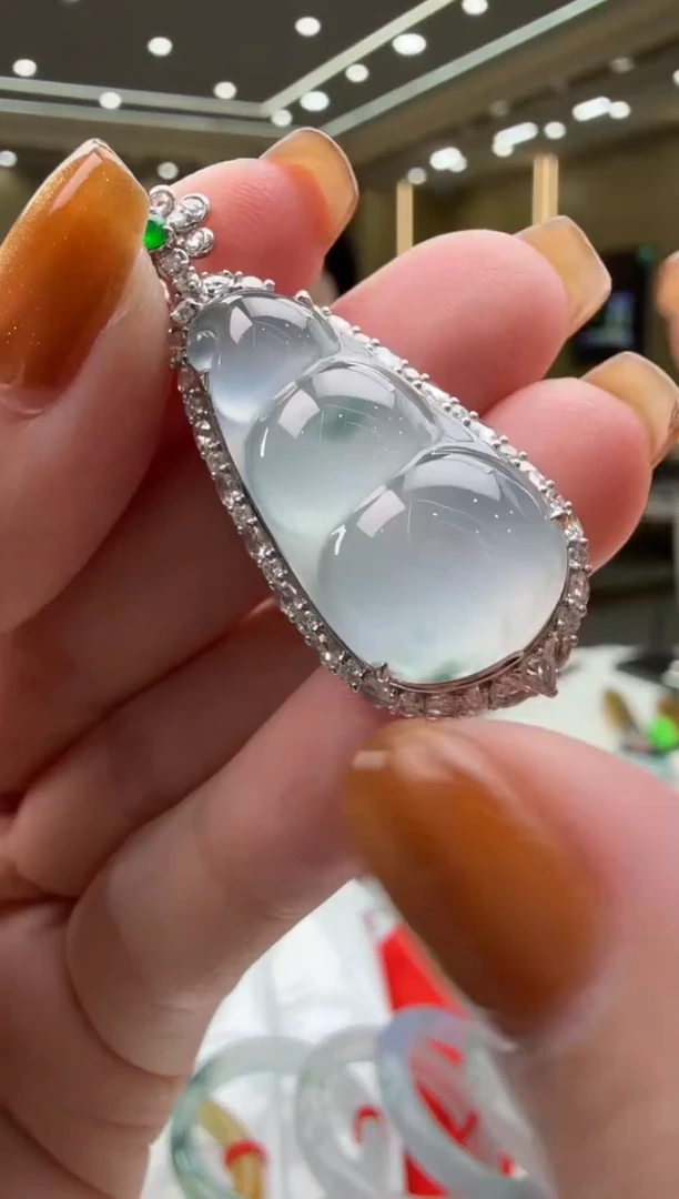 颈饰未镶嵌翡翠翡翠吊坠