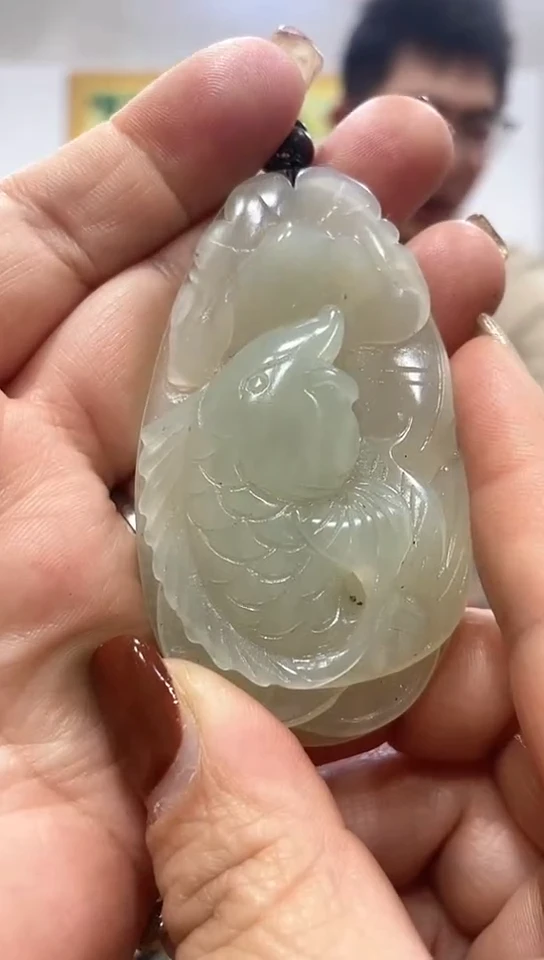 未镶嵌蛇纹石玉手把