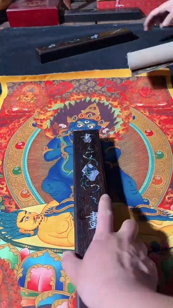 卷轴画藏式珍藏彩绘艺术馆174