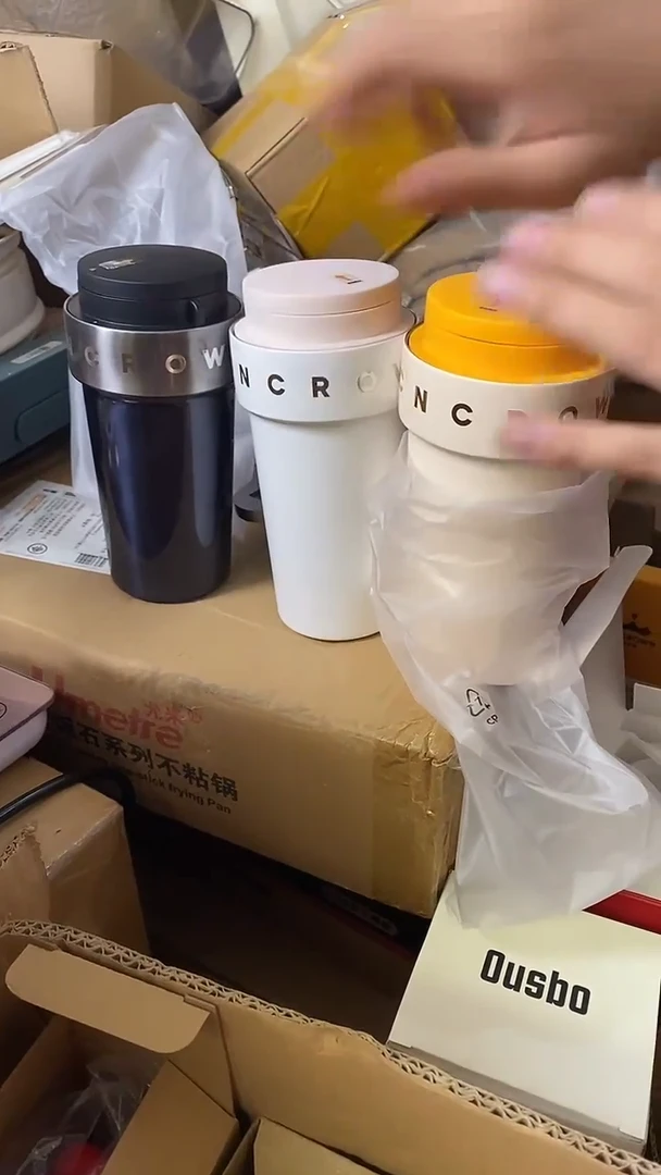 1滑盖咖啡杯颜色自己备注