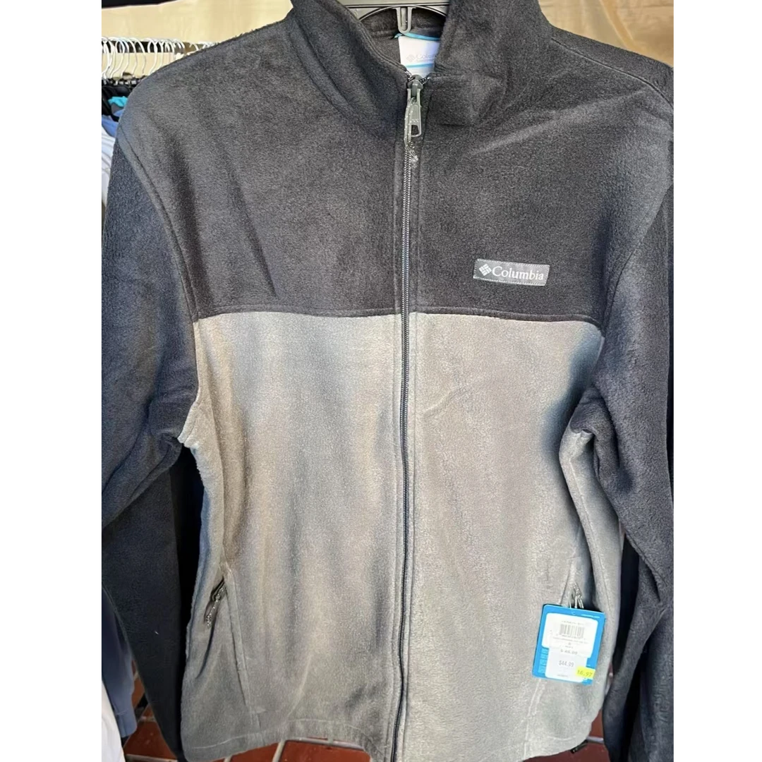 Columbia/哥伦比亚男士男款户外休闲拼色立领抓绒衣1476671011