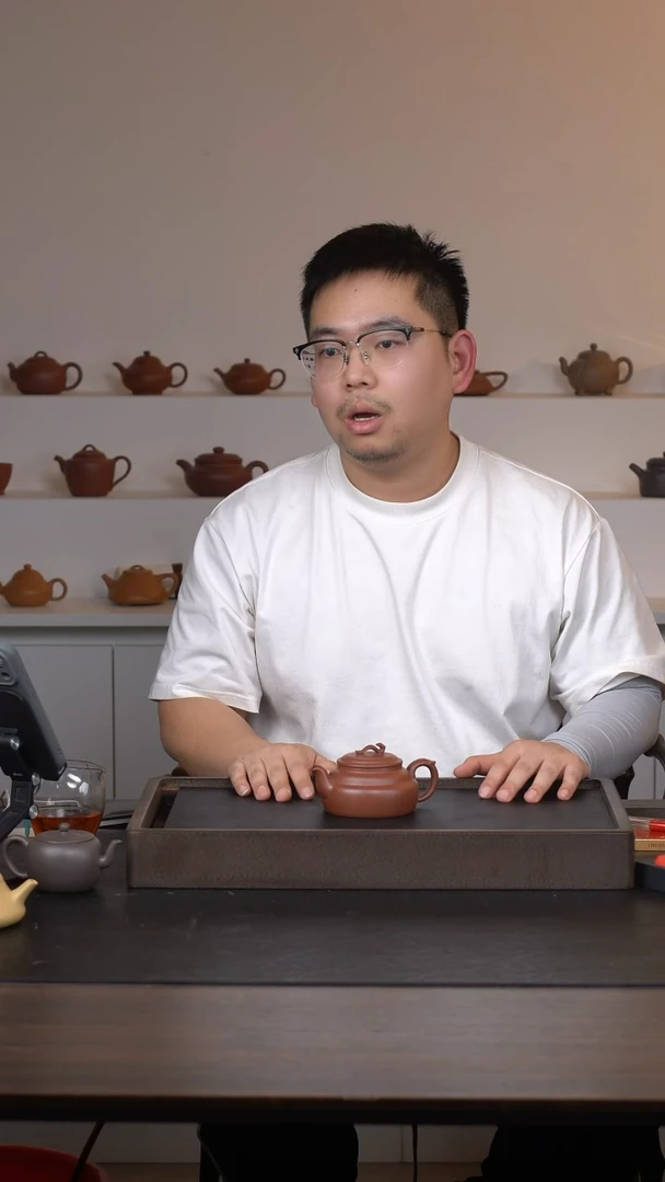 茶壶紫砂紫灵如意纽