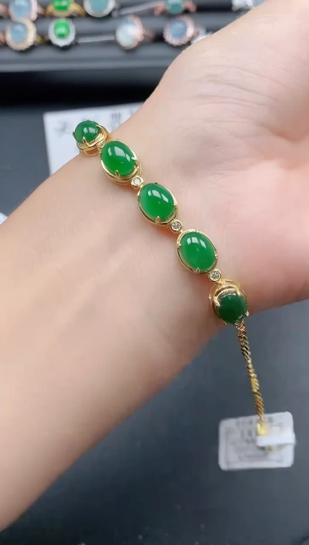 银S925镶嵌戒指翡翠1111