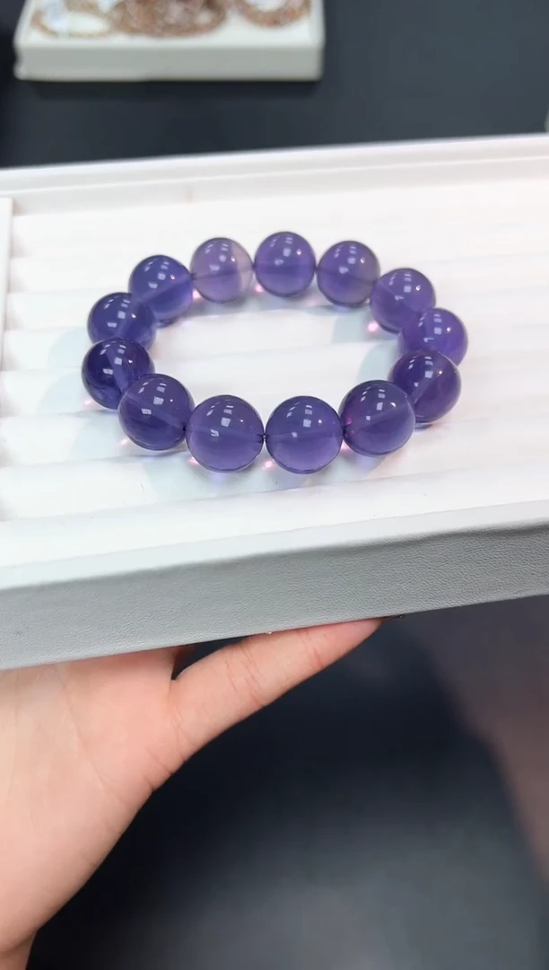 【闪购商品】萤石手串未镶嵌94A2多样性发其一1条默认微瑕