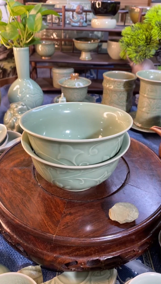 【闪购商品】b000022玉兰碗5.5寸*2只微瑕