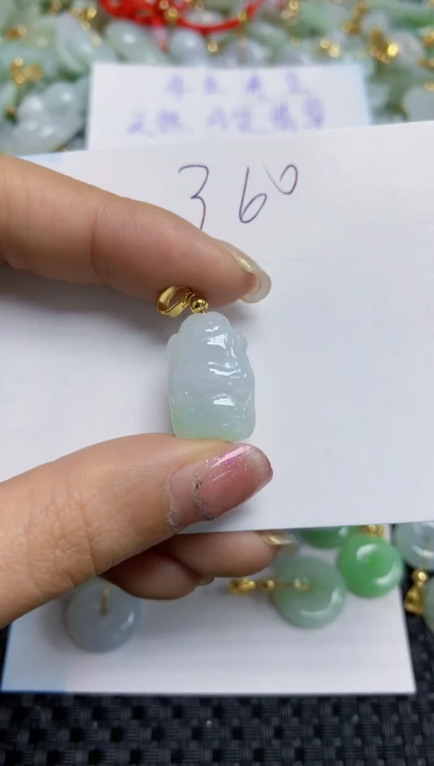 【闪购商品】翡翠颈饰合金   天然A货翡翠