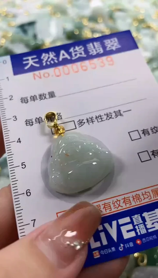 颈饰未镶嵌翡翠天然A货翡翠