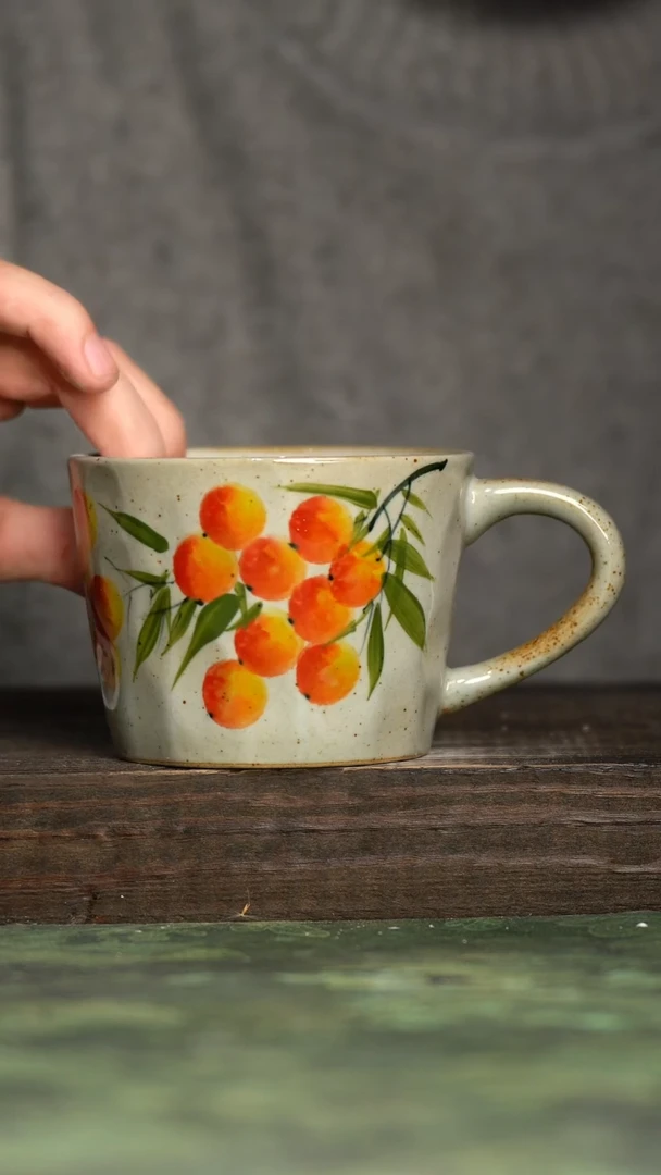 【闪购商品】杯青诗手工手绘瓷器