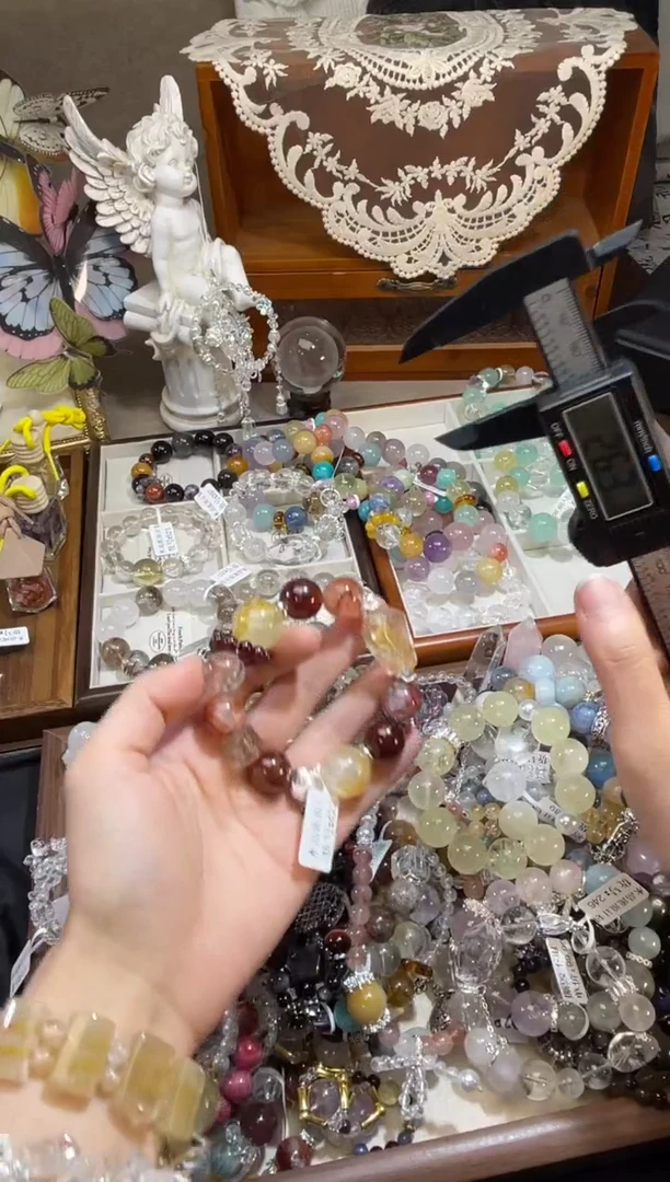 水晶手链未镶嵌422多样性发货