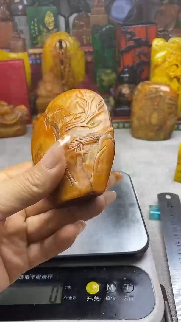 寿山石印石纯天然篆刻石料