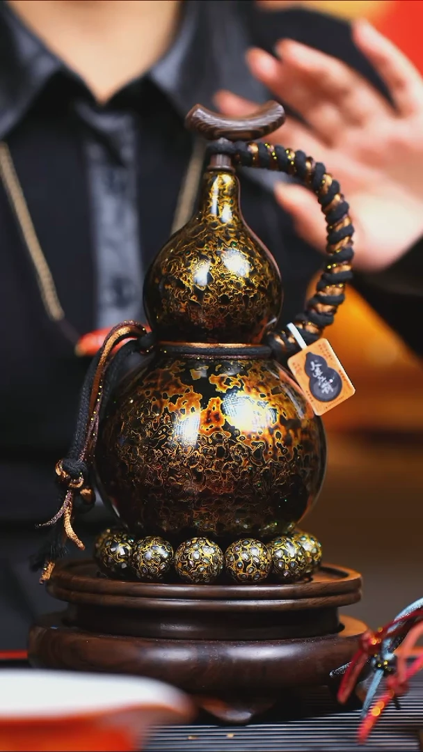 【闪购商品】JT031过年礼臻选大漆酒葫芦