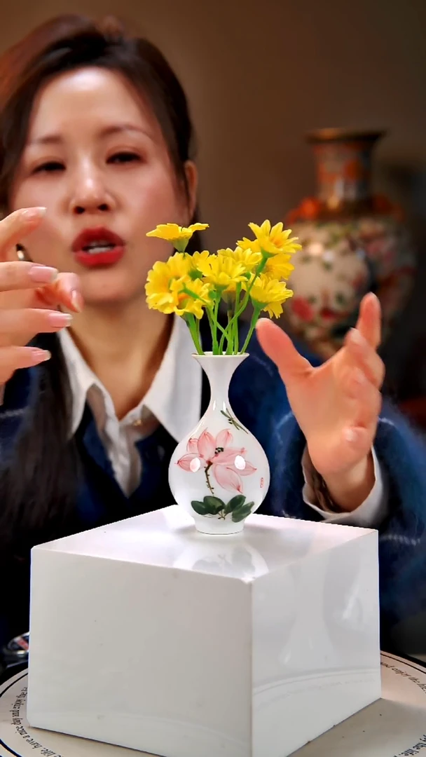 摆件陶景德镇手绘陶瓷4