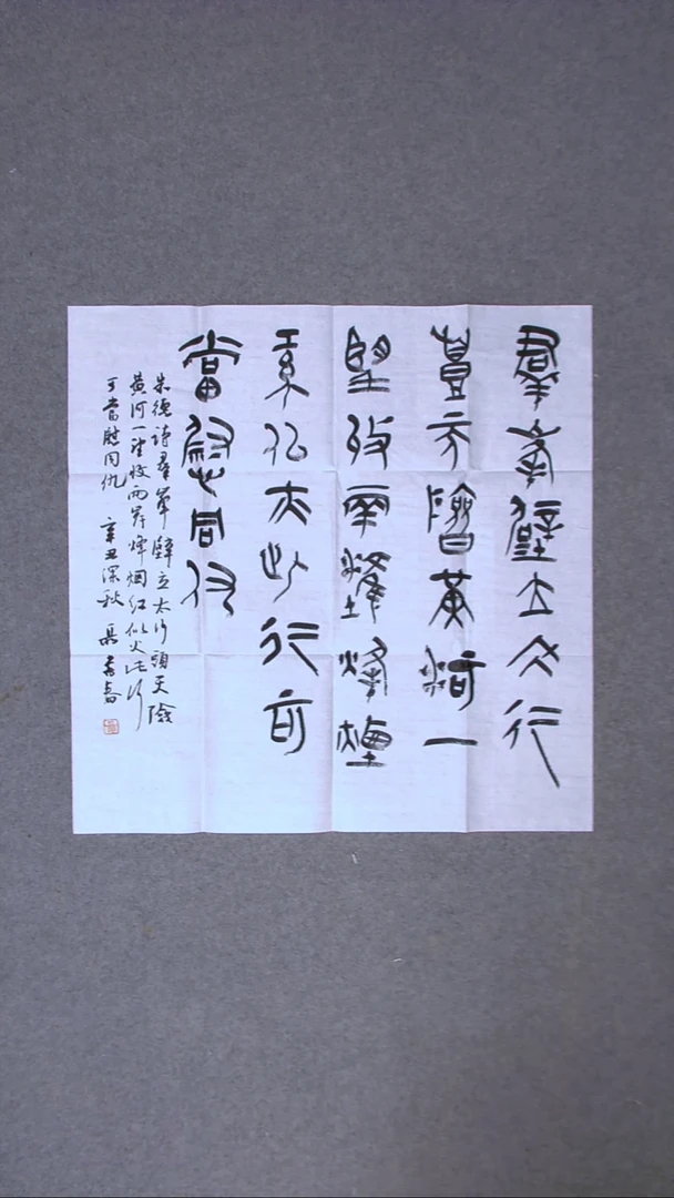书法聂书春69*69(6)四平尺
