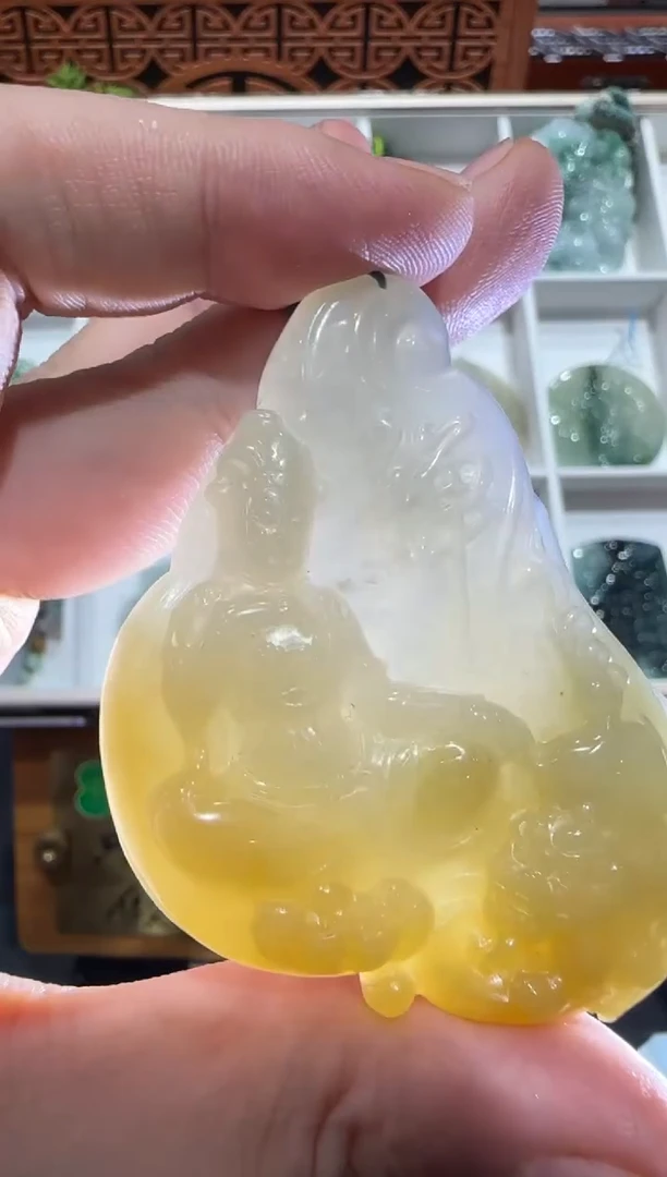 未镶嵌挂件翡翠A货翡翠多样性孤品