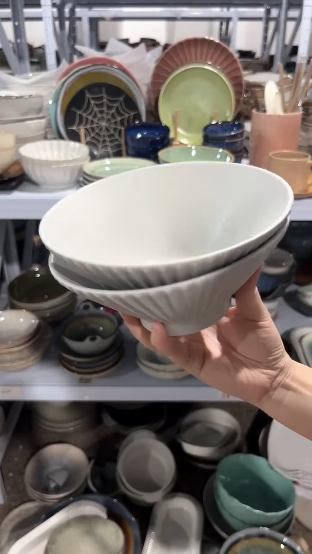 【闪购商品】瓷片外贸尾货瑕疵满20包邮X2 七英寸白边
